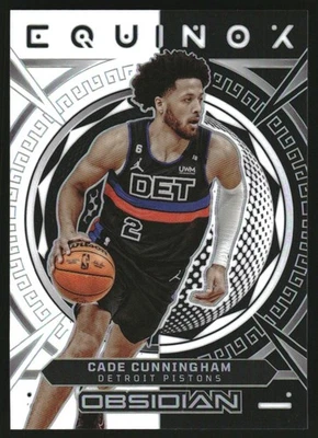 2022-23 Panini Obsidian Equinox #24 Cade Cunningham /99 - Image 1 of 2
