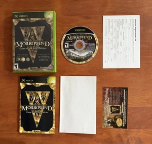 Morrowind Game of the Year (Original OG Xbox) MINT CIB Complete w/ Map & Reg - Picture 1 of 5