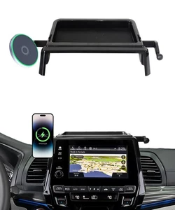 Supporto Telefono Auto per Honda Odyssey 2018-2024 Accessori 15W Veloce Wireless Ch... - Foto 1 di 9