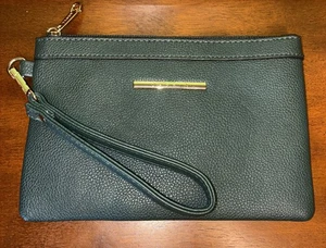 Dasein dunkelgrüne Handgelenktasche 9 x 6 Zoll eine Innentasche mit Reißverschluss - Bild 1 von 3