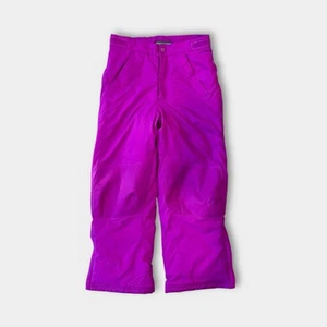L.L. Bean Kids Waterproof Glacier Summit Insulated Snow Pants Girls 8 - Picture 1 of 10