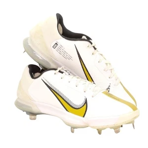 Botines Nike Force Zoom Trout 7 Pro blancos y dorados - talla 10 - Imagen 1 de 7