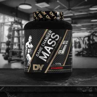 Dorian Yates Game Changer Mass 3kg Lean Mass Muscle Weight Gainer + Free Shaker