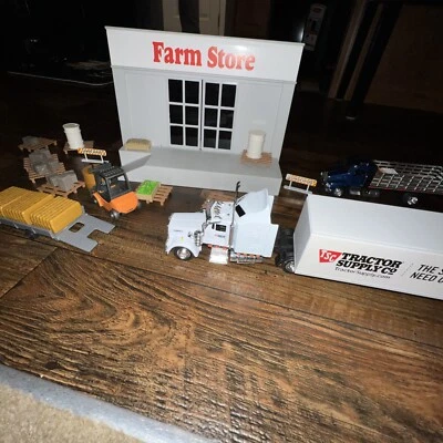 Tractor Supply Co. Farm Store Play Set Trucks, Pallets - Image 1 of 4