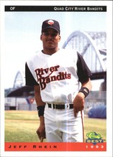 1993 Quad City River Bandits Classic/Best #18 Jeff Rhein