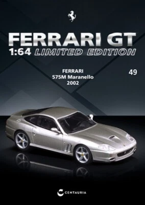 NEW IXO 1:64 FERRARI 575M Maranello - 2002 +BOX +Magazine - Immagine 1 di 4