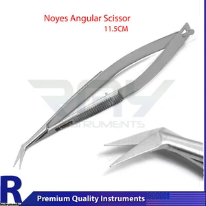 Tijeras médicas microquirúrgicas de corte de tejido dental oral de tijera angular Noyes - Imagen 1 de 3