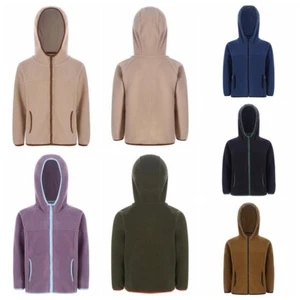 Girls Outerwear Ultra Soft Sweatshirts Warm Top Winter Fleece Casual Hoodies - Picture 1 of 80
