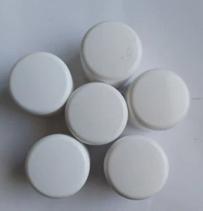6X White Nail Gel Polish UV Gel Soak off 5ml Jars Paint french manicure opaque - Picture 1 of 5