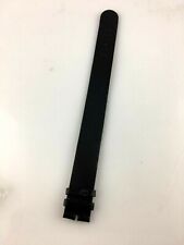 Watch Strap MOSCHINO Women's 20MM New Old Stock Black Leather