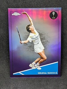 2021 Topps Chrome Tennis Base Purple #65 Helena Sukova #/199