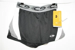 944X06 Champion C9 89829 Girls Duo Dry Max Athletic Shorts SM (6-6X) Black - Picture 1 of 2