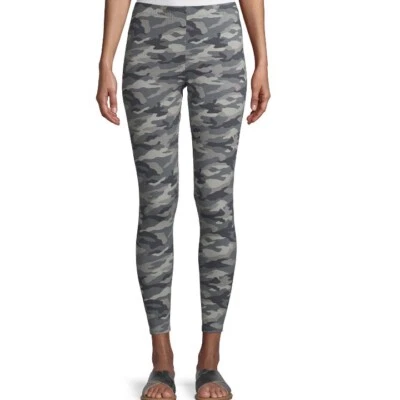 Leggings al tobillo No Boundaries Juniors XXXL 21 nuevos con etiquetas gris camuflaje tiro alto Foto 1 de 4