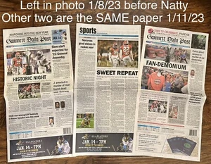 Periódicos Gwinnett Daily Post Campeonato Georgia Bulldogs Campeones Nacionales - Imagen 1 de 1