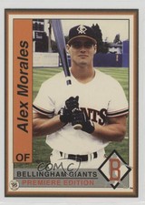 1995 Grandstand Bellingham Giants Alex Morales #9