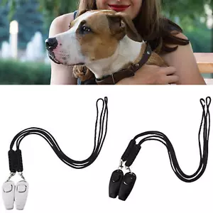 Pet Puppy Dog Clicker & Whistle - Training Obedience Agility Trainer Click Ring - Picture 1 of 14