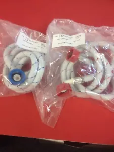 1 x WASHING MACHINE FILL INLET HOSE COLD AND HOT HOSE 0571200124 0571200125 - Picture 1 of 1