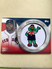 2014 topps David Ortiz Commemorative Patch Card