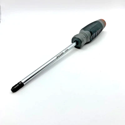 Proto JP0306R #3 Phillips Point Screwdriver, Alloy Steel Shank 10-3/8" L - Image 1 of 3