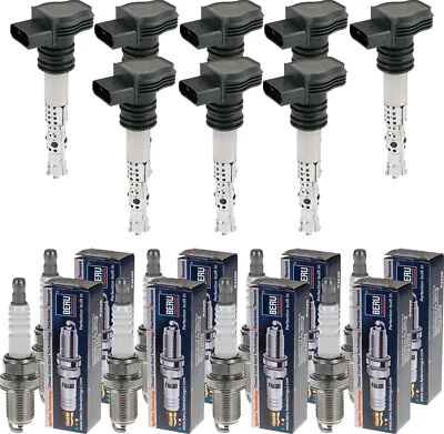 8x Ábaco Bobina Encendido + Beru Bujía para BMW Z3 Roadster E36 5er Touring E39 - Imagen 1 de 4