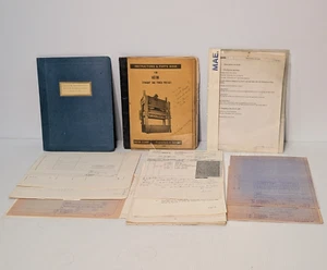 Asstd Heim, Hess, Mae Industrial Side Punch and Straightening Press Ref. Manuals - Picture 1 of 13