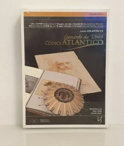 Leonardo Da Vinci CODICE ATLANTICO Cd Rom *NEW SEALED* - Imagen 1 de 8