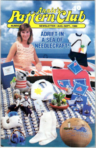Annie's Pattern Club Number 40 Aug-Sept 1986 Adrift in a Sea of Needlecraft!
