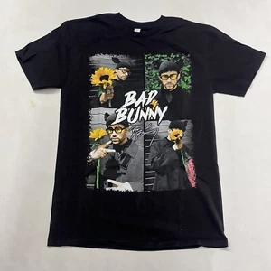 Bad Bunny Sunflower Mala Vida Rap Tee Shirt M Nadie Sabe Lo Que YHLQMDLG A6 Malo - Picture 1 of 5