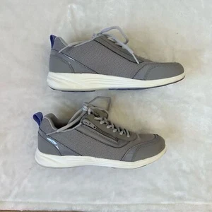 Vionic Women's Agile Cassis Walking Sneaker 7 gray zipper athletic workout - Picture 1 of 8