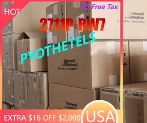 2711P-RW7 Allen Bradley New In Box 2711P RW7 1 Pcs 2711PRW7 Free Shipping US - Zdjęcie 1 z 3