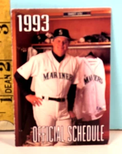 🔥1993 Seattle Mariners Baseball Schedule 🔥 - Picture 1 of 2