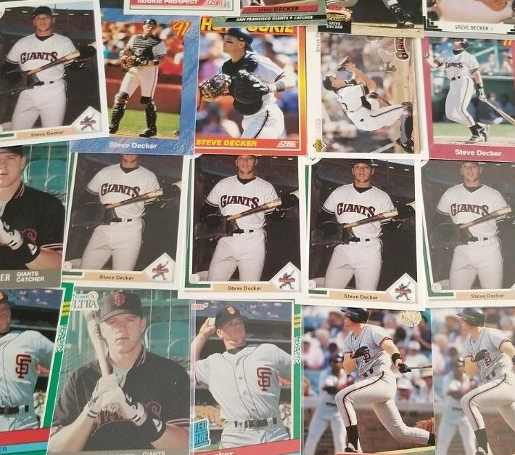 STEVE DECKER YOU PICK FAN COLLECTION .99 UNLIMITED SHIPPING HIGH GRADE CARDS - Image 1 of 1