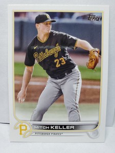 2022 Topps Series 1 Base Mitch Keller Pittsburgh Pirates 
