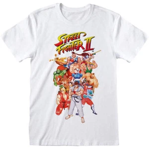 STREETFIGHTER 2 - GROUP SHOT WHITE - T-Shirt White - Picture 1 of 7