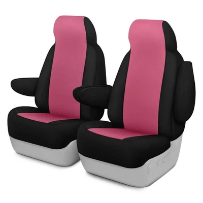 For Subaru Forester 01-08 Neosupreme 1st Row Pink w Black Custom Seat Covers Foto 1 de 2