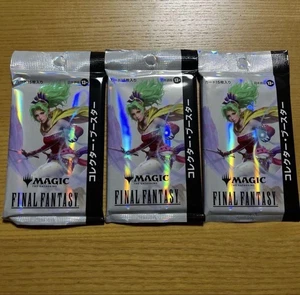 MTG Final Fantasy Collector Booster Pack x3 Japanese Trading Cards Unopen Pack - Picture 1 of 1