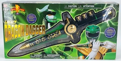 Mighty Morphin Power Rangers Legacy Dragon Dagger 24K Gold Plated Limited Ed - Image 1 of 4