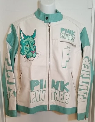 Chaqueta Pink Panther Moto Race HEADGEAR Classics verde azulado/blanco talla XL Foto 1 de 4