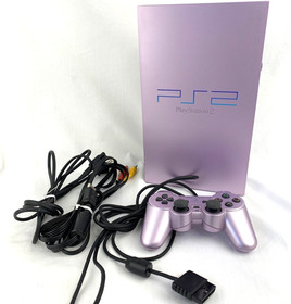 PlayStation 2 PS2 Sakura Pink Console Controller SCPH-39000 NTSC-J Japan Tested