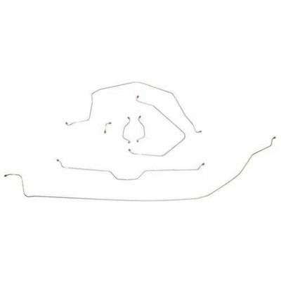 Kit completo de línea de freno para frenos eléctricos Chevrolet Corvette 1963-1964 VCK6302OM Foto 1 de 2