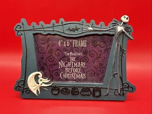 Disney Nightmare Before Christmas Picture Frame Jack Skellington Zero 4x6 Photo - Picture 1 of 6