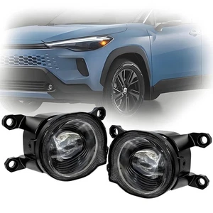 For Corolla Cross 2020 2021 2022 2023 LED Fog Lights Driver Passenger Side - Picture 1 of 6