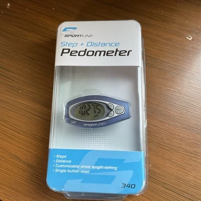 Sportline Step and Distance Pedometer 340 Brand New + FREE SHIPPING! - Image 1 of 3