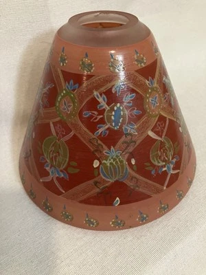 Yankee Candle сменный большой абажур топпер узор пейсли - Изображение 1 из 4