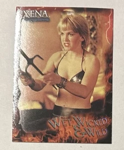 Xena Warrior Princess Season 6 2001 Wet, Wicked & Wild Card WWW9 NM/M - Picture 1 of 6
