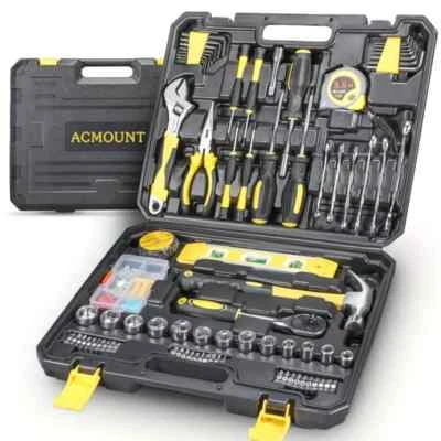 Car Tool Kit 78-158 Piece Home Tool Kit Household Tool Sets Car repair kit - image 1 of 4