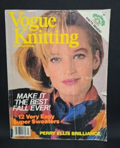 Vintage Vogue Knitting International Knitting Magazine Fall/Winter Issue 1984 - Picture 1 of 7