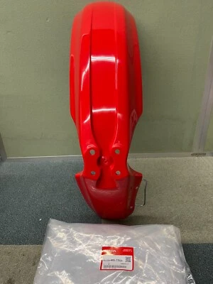 Nuevo guardabarros delantero genuino Honda 2000-2021 XR650 L OEM rojo guardabarros rojo Foto 1 de 3