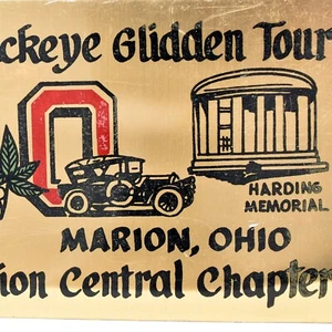 1987 Buckeye Glidden Tour Harding Memorial Whirpool AACA Car Show Marion Ohio - Picture 1 of 3