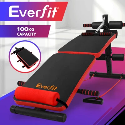 Everfit Weight Bench Sit Up Bench Incline Home Gym Equipment Fitness Bench - image 1 of 4